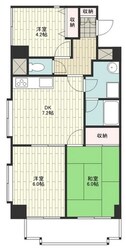 ウエストバレー壱番館の物件間取画像